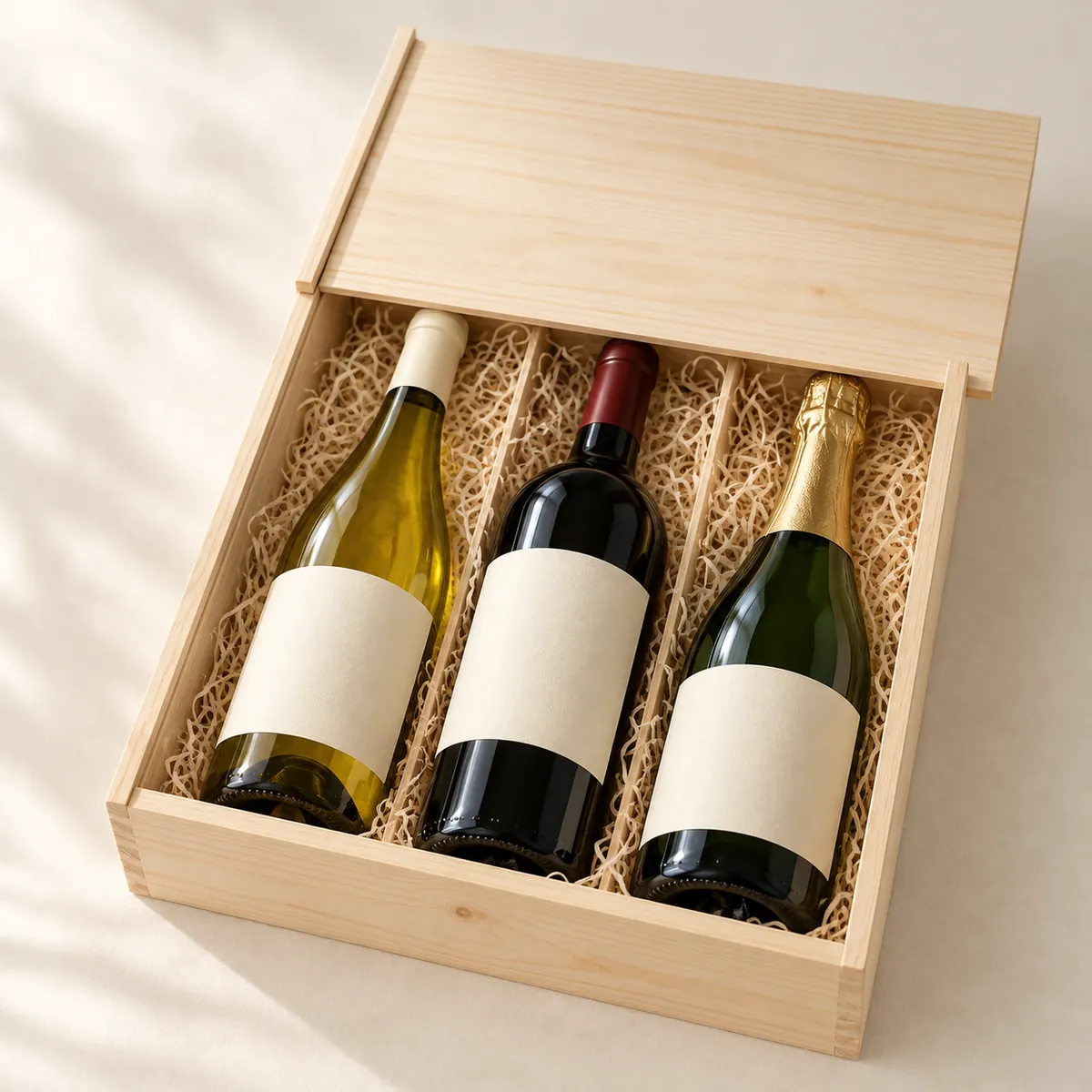 Coffret trois bouteilles