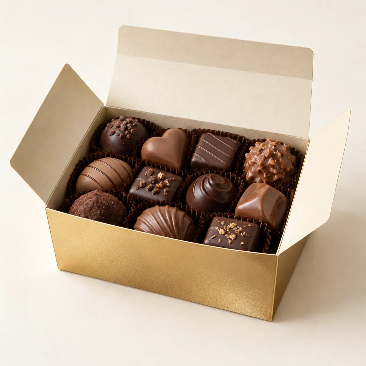 Ballotin of pralines