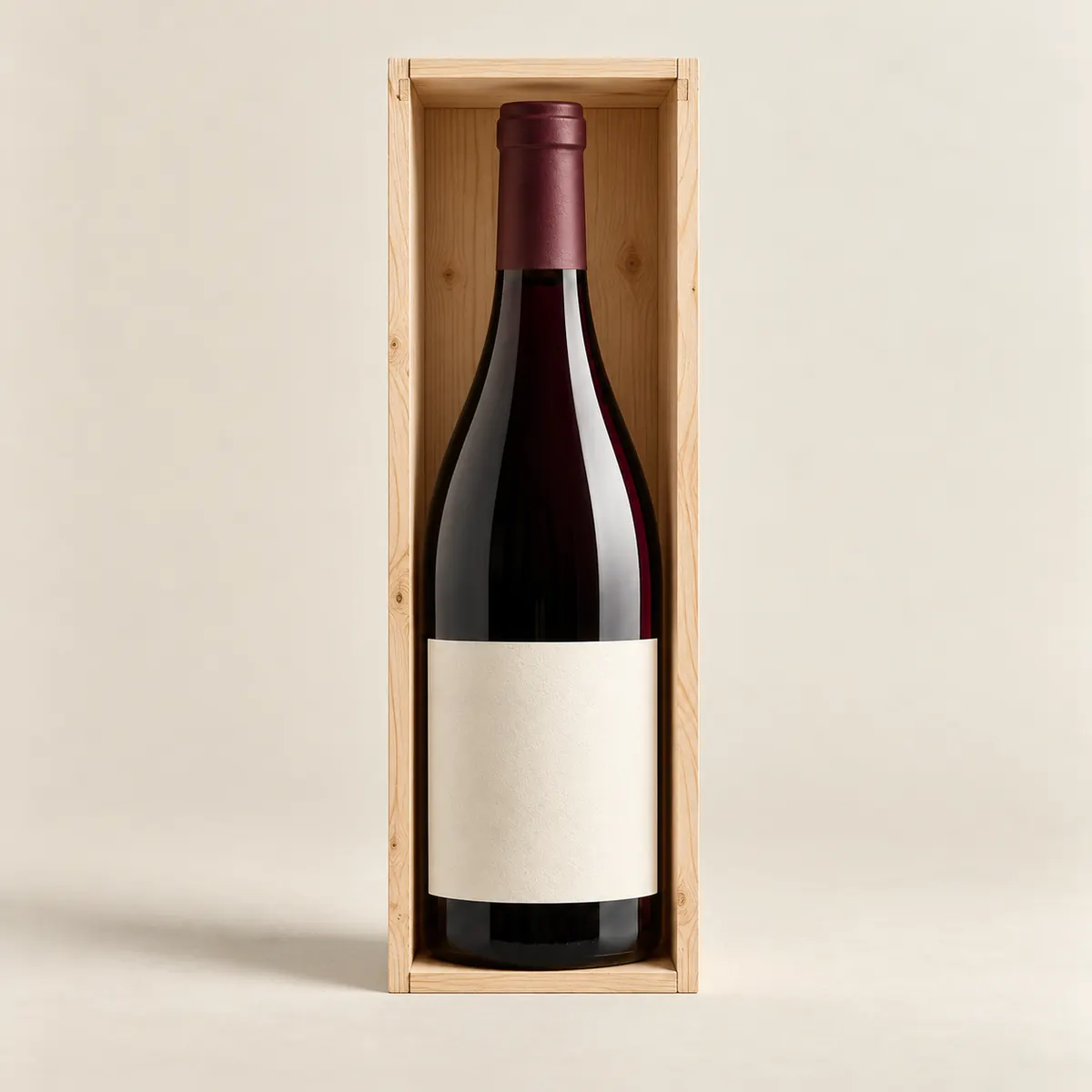 Magnum rouge 2022, wooden box