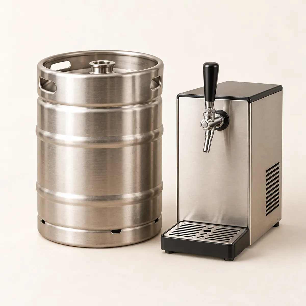 20-litre keg with tap