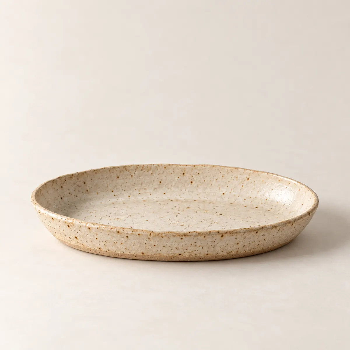 Oval serving dish