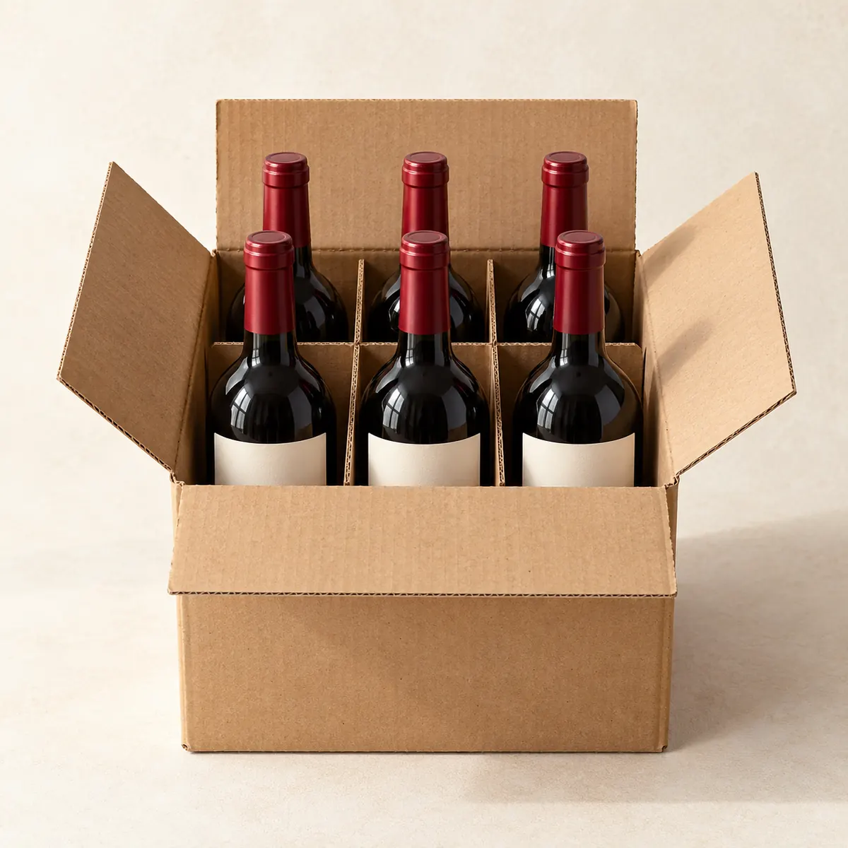 Case of six Loire reds