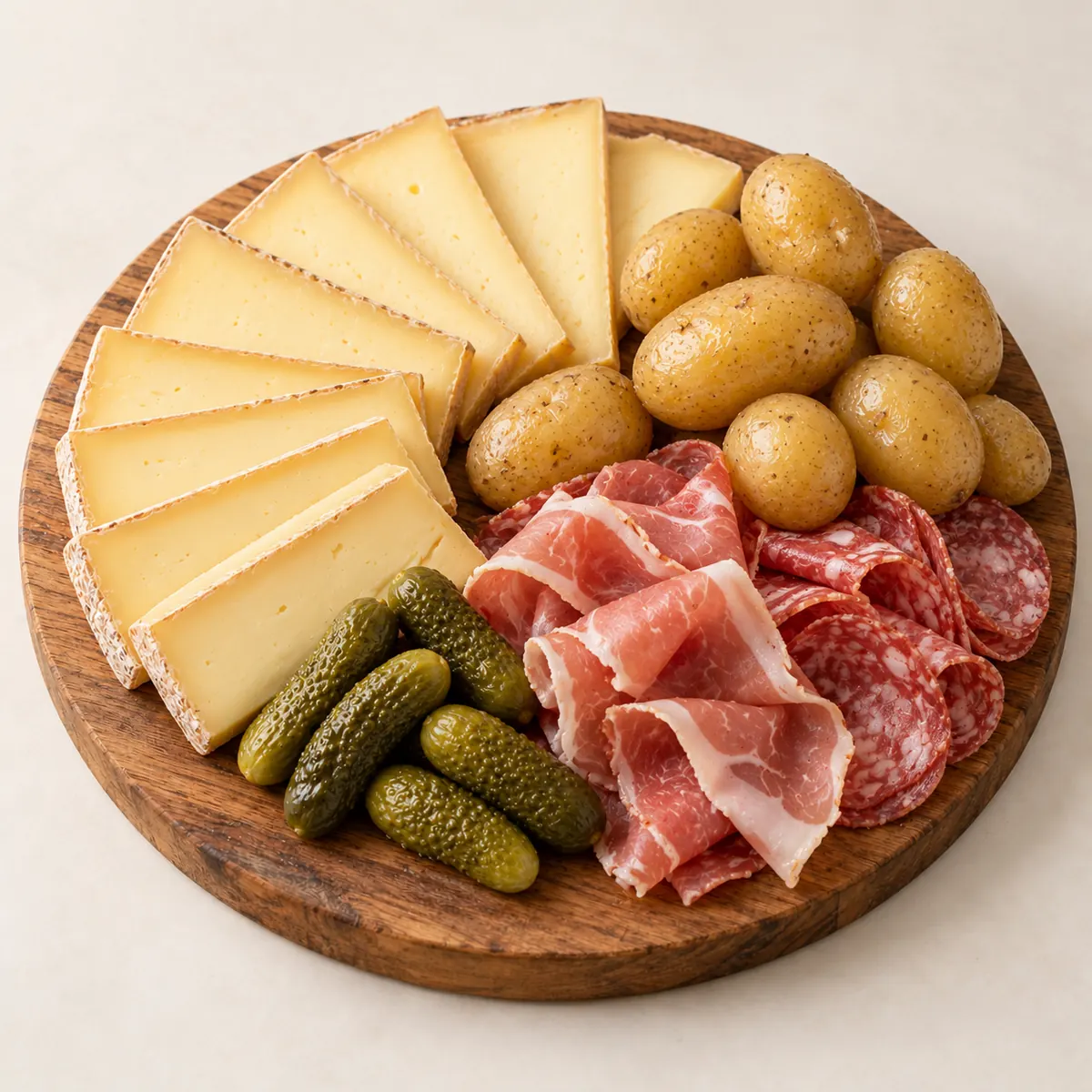 Raclette kit for four